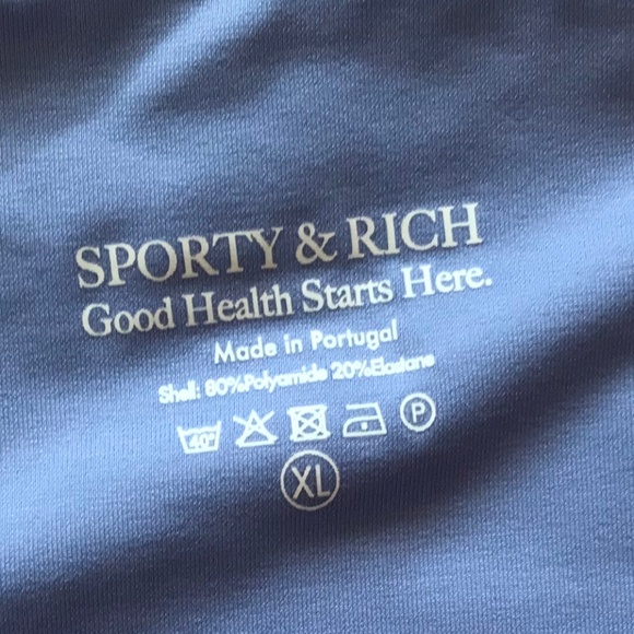 SPORTY & RICH ROMY BIKINI BOTTOM & TOP PERIWINKLE - Picture 9 of 11